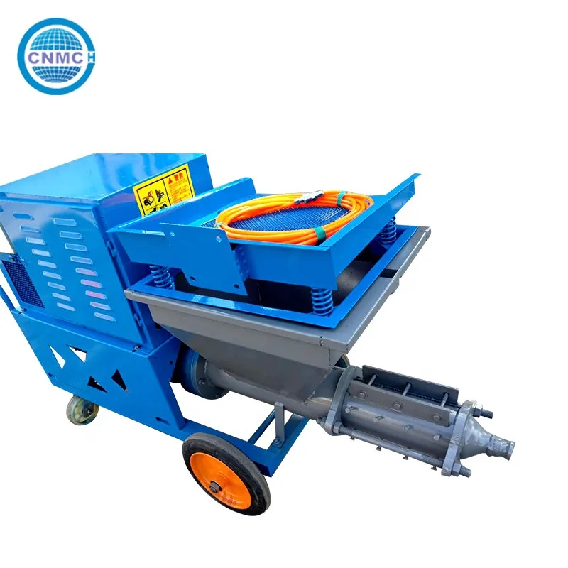 Hot Sale Automatic Wall Concrete Cement Mortar Spray Machine For Conveying Cement By CNMC