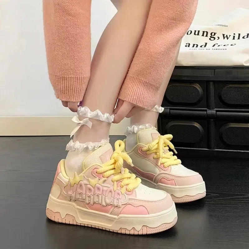 New Arrival Cheap Price Women Candy Color Cute Design Casual Shoes Walking Style Shoes For Women
