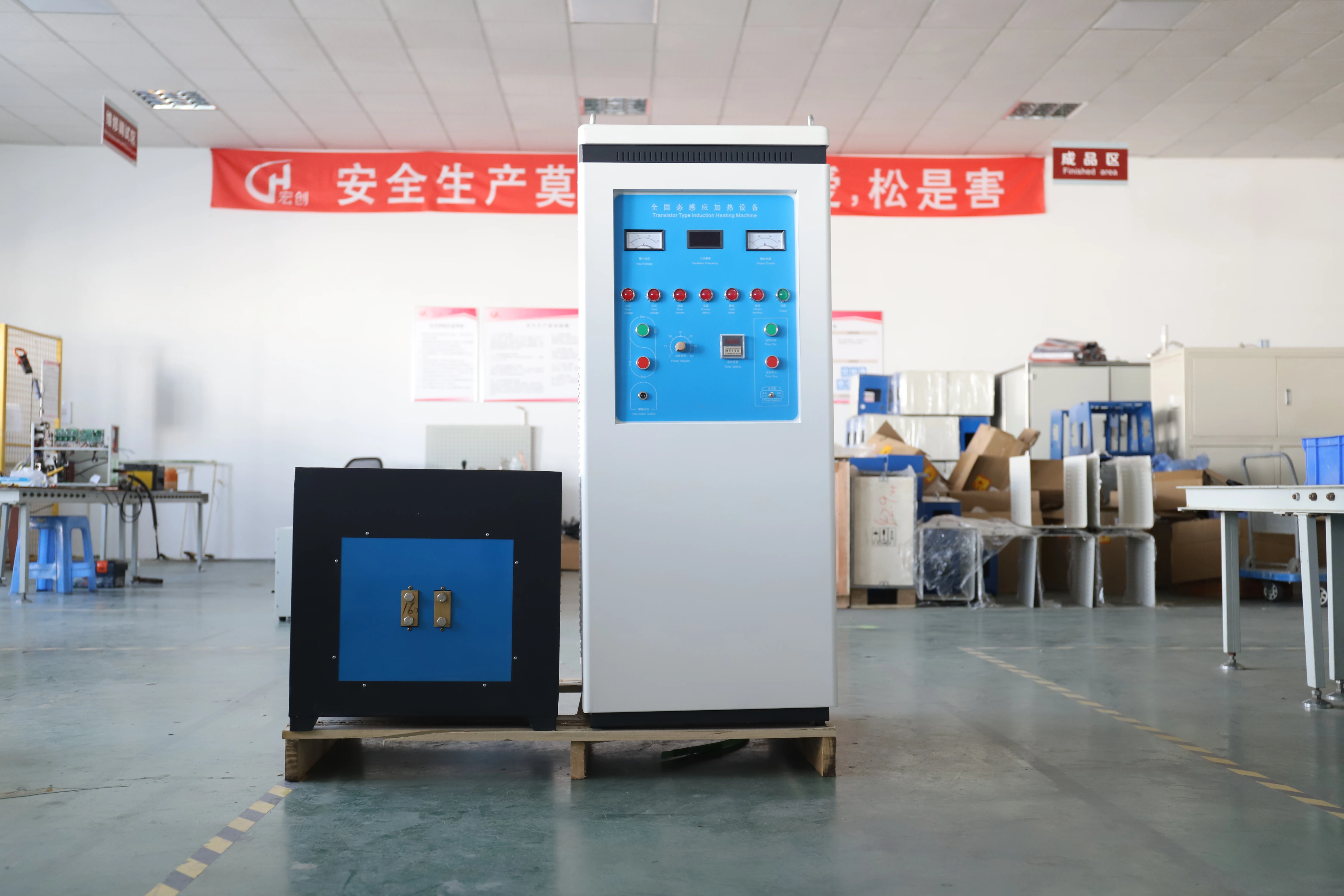 2021 100KW IGBT Medium Frequency Induction heating Machine for metal Forging Forging Melting