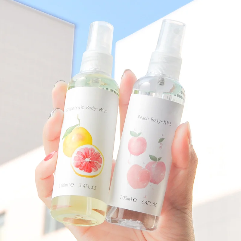 Private logo private label oem body spray bottle custom logo natural organic body spray