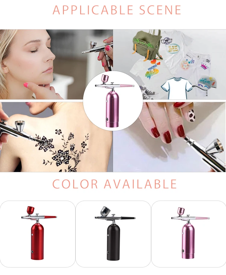 Customized Airbrush Foundation Makeup Wireless Airbrush Makeup Set