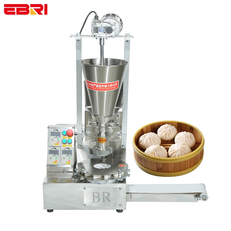 110v 220v Automatic Soup Dumpling Momo Making Machine Steamed Stuffing Bun Machine Dimsum Xiaolongbao Baozi Bao Filling Machine