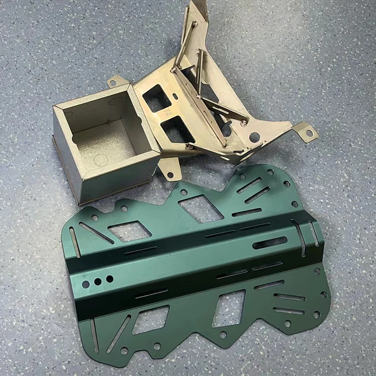 Black Powder Coated Electropolishing Stainless Steel 304 Q235 Deep Drawn Car Parts Accessories Custom Metal Stamping