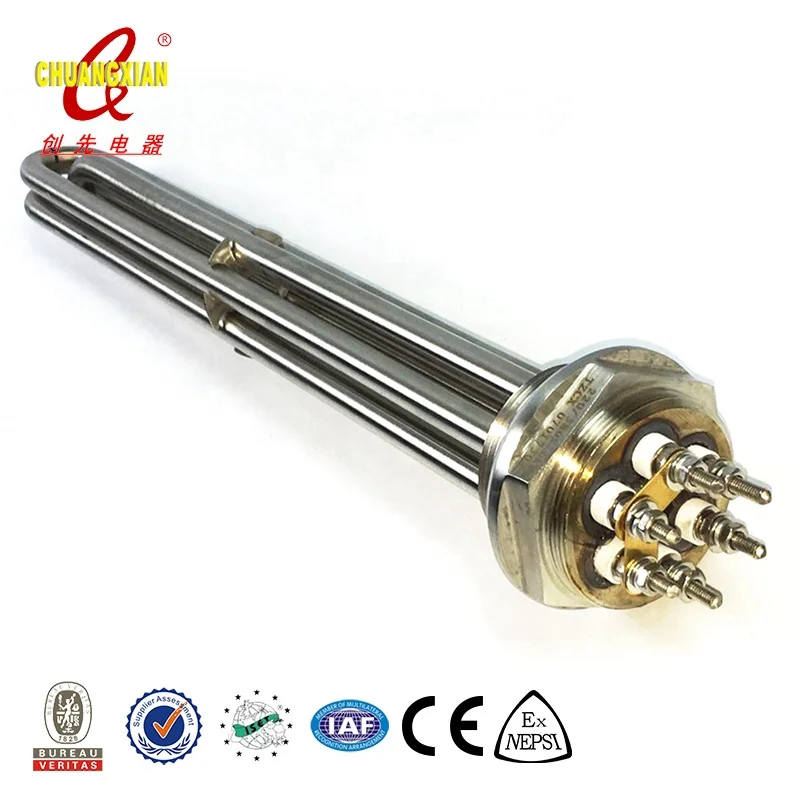 The popular TZCX brand stainless steel water heater replacement shower heating element in Europe