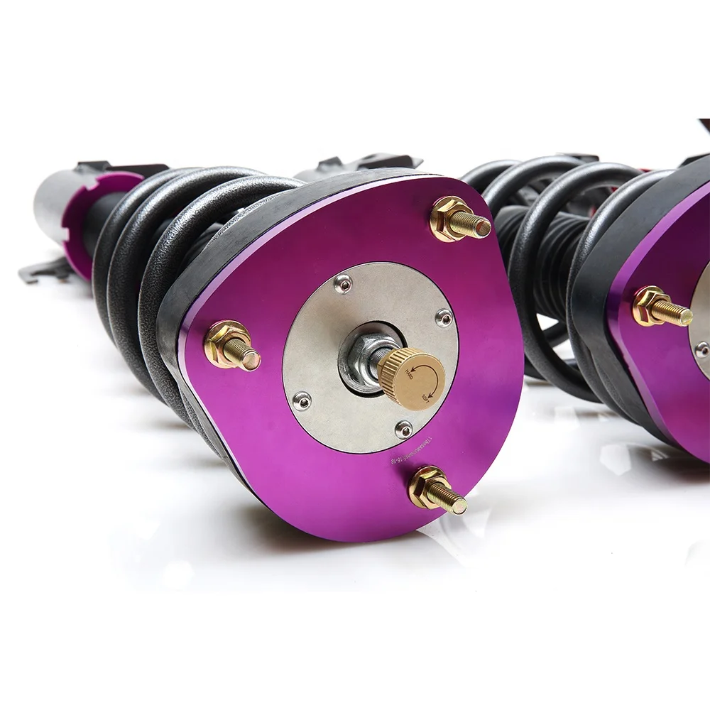 Free Shipping To USA 32 Way Monotube Full Adjustable Racing Coilovers Shock Absorb For Subaru wrx Forester impreza 2002-2008