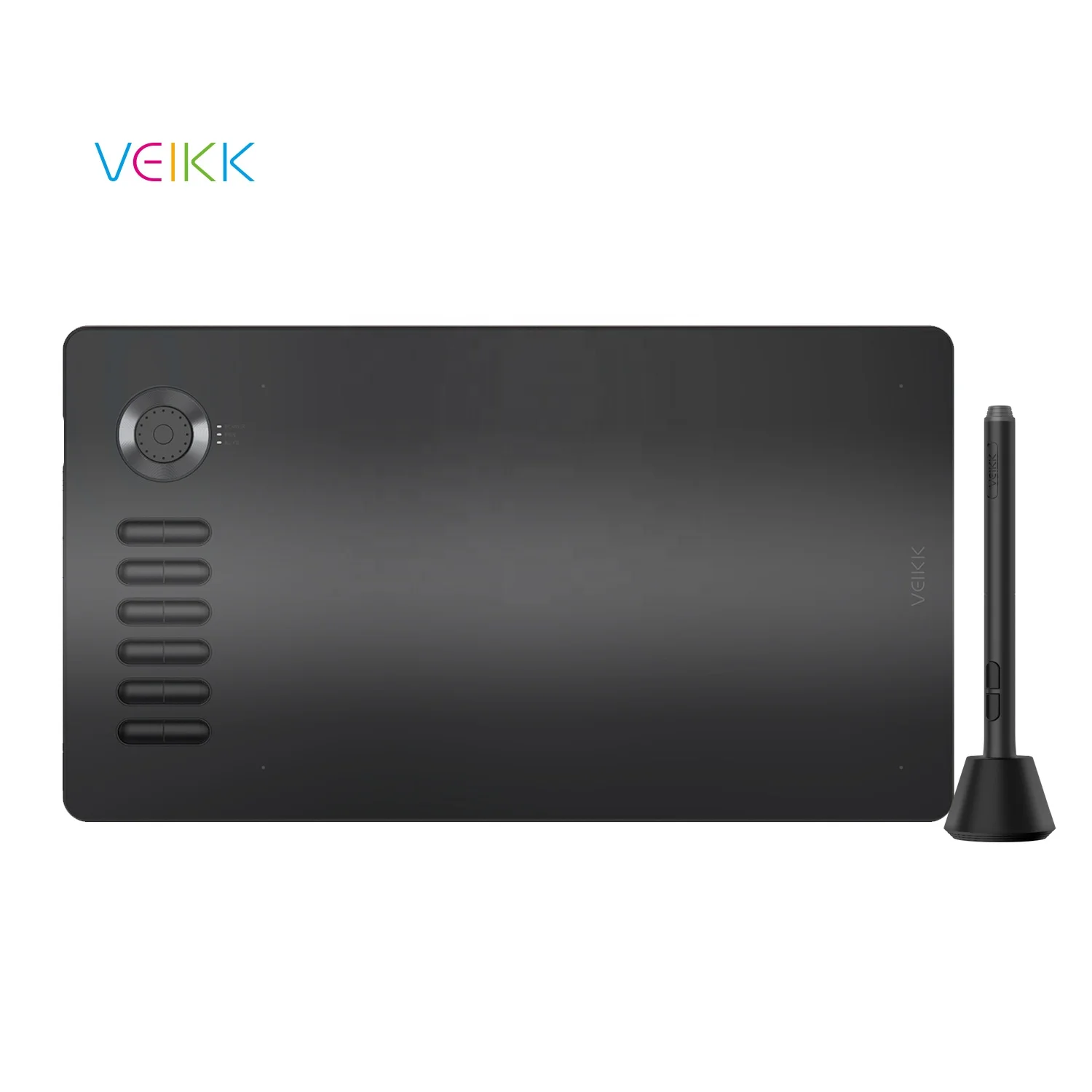 VEIKK A15PRO Graphic Tablet for On-line Teaching At Home with 8192 Levels Pressure Battery-free Stylus