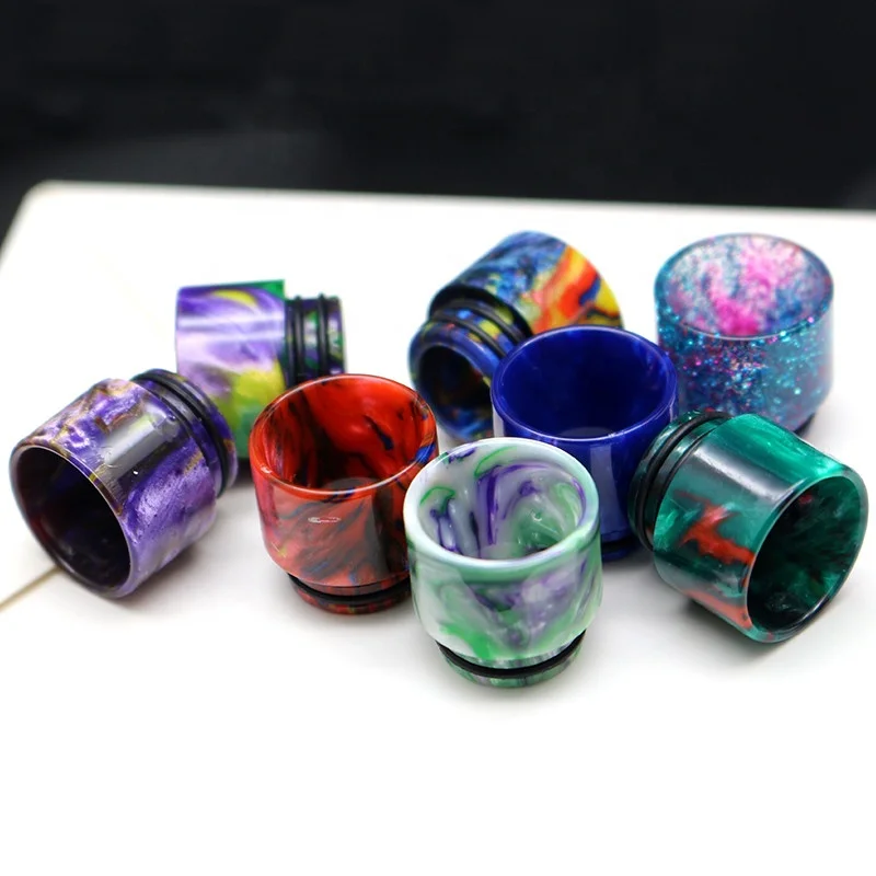Factory wholesale New Arrival E cigarette resin 810 Drip Tip for RDA RTA Vape