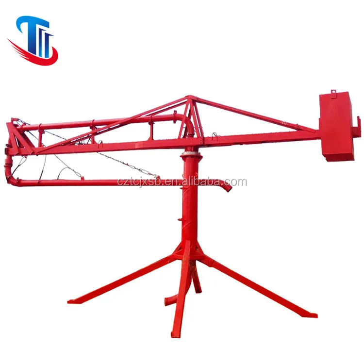 Manual Electric Stationary Concrete Placing Boom
