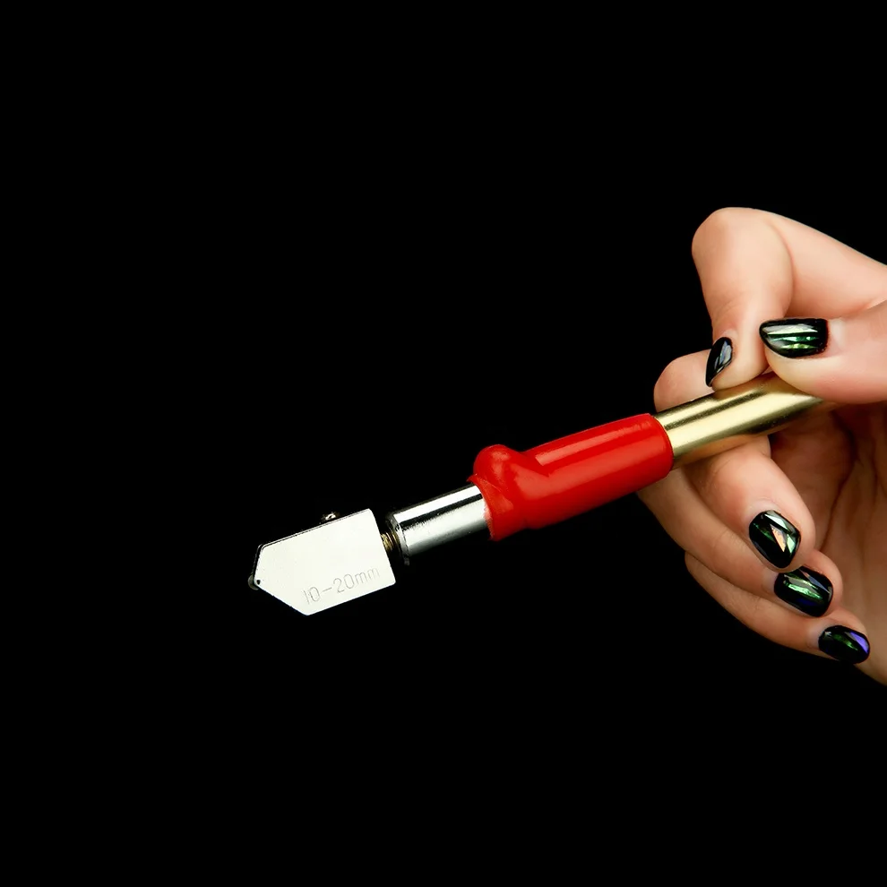 Alpha Professional Carbide  OEM Oil Tile Glass Cutter With Big Glass Cutter Blades In Shanxi