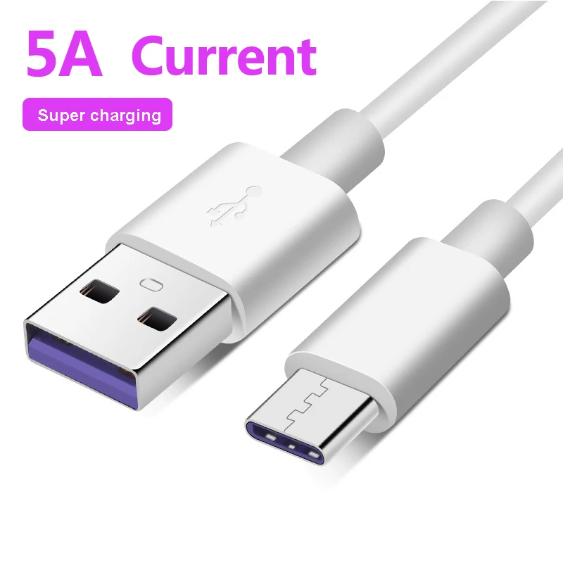 
High end super charger TPE 3ft 6ft 10ft data Charging Cable USB-C 5a type c cable 