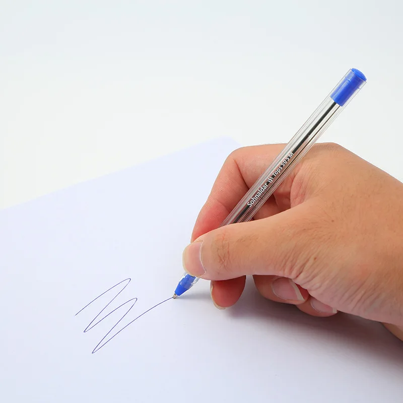 Ball Point Pen Blue Red Green Black Plastic