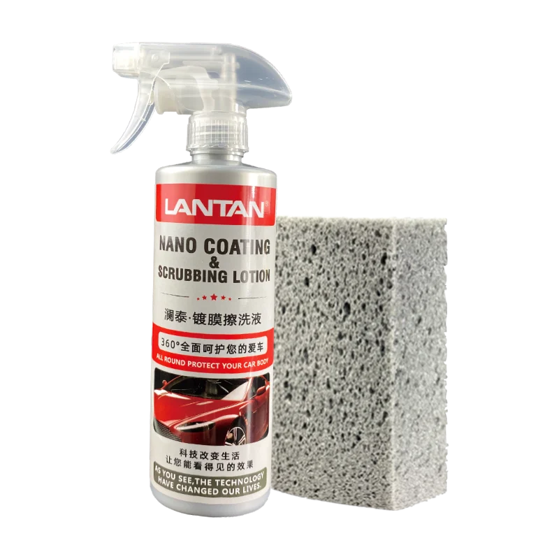 
LANTAN Wholesale Super Polymer Eco-friendly Waterless Car Wax & Wash Liquid Wax 