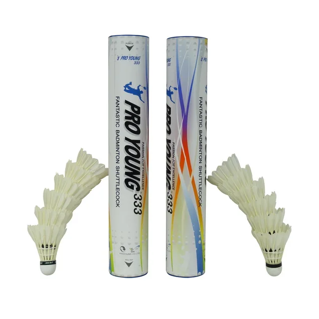 Badminton Shuttlecock for International Tournament Most Durable Goose Feather Badminton Shuttlecock