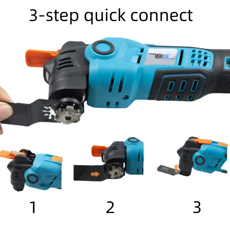 NEOBRISKEN Handheld multifunctional swinging electric shovel cordless DIY lithium battery right angle drilling machine