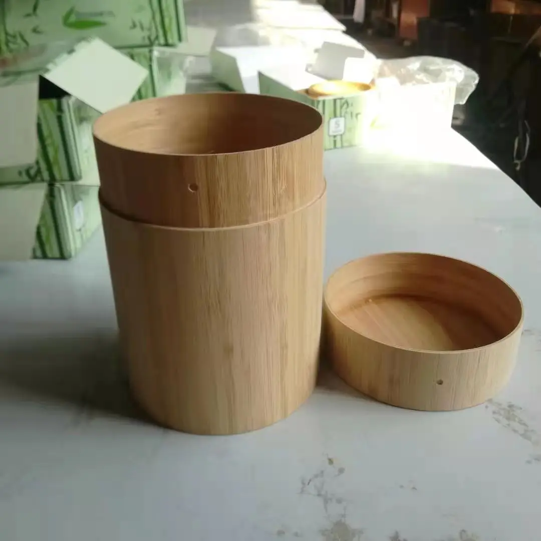 
Eco-friendly Bamboo Cremation Urn for Ashes Pet Memorial Keepsake Bamboo Tube Pet Caskets Wholesale Funeral Supplies 