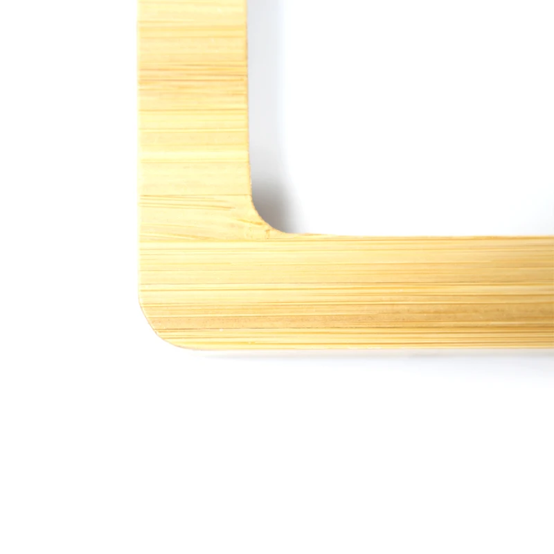 Personalized Birthday Gift Sublimation Blank Alu Sheet Bamboo Customized Magnet Photo Frame for Heat Transfer