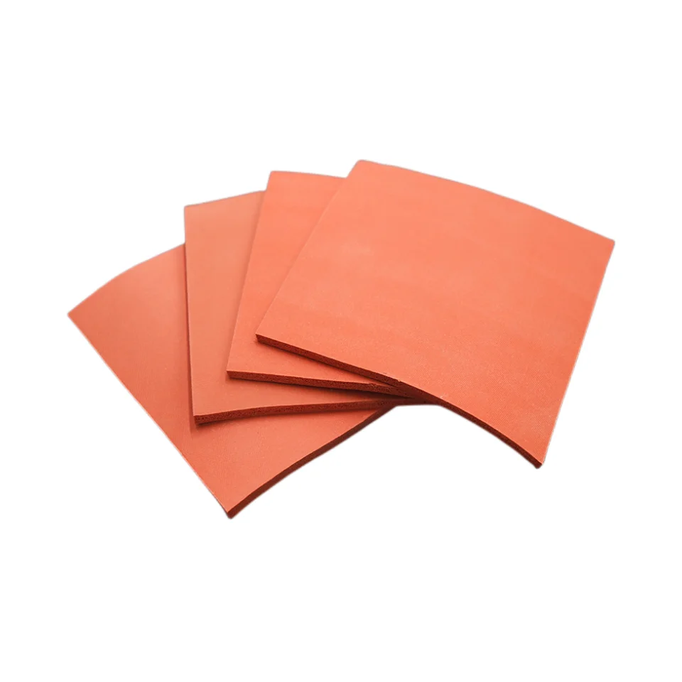thermal insulation materials Customized thickness nbr and pvc Black and red rubber foam sheet insulation board