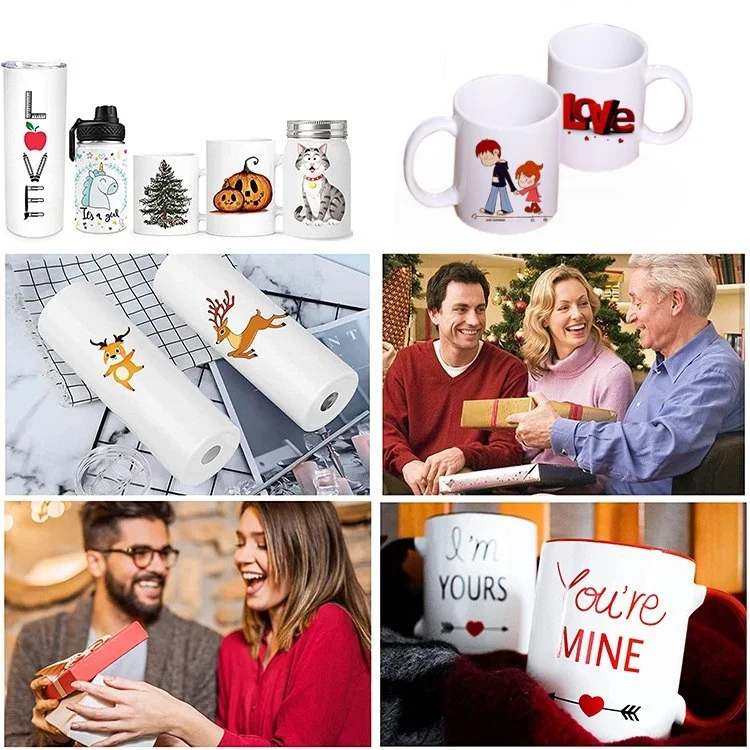 Hot Selling 5-in-1 Combo Digital Heat Press Machine Multi-Function Sublimation Mug/Cap/T-shirt/Shoe Flatbed Printer New