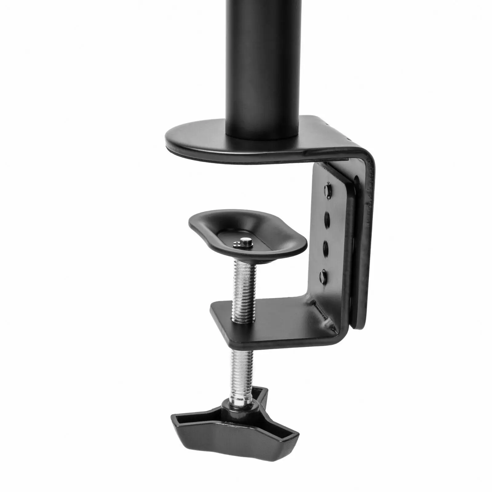 13-27 inch Screens with Adjustable Monitor Desk Mount fit 2 LCD Screen Adjustable Double Dual Monitor Arm Stand