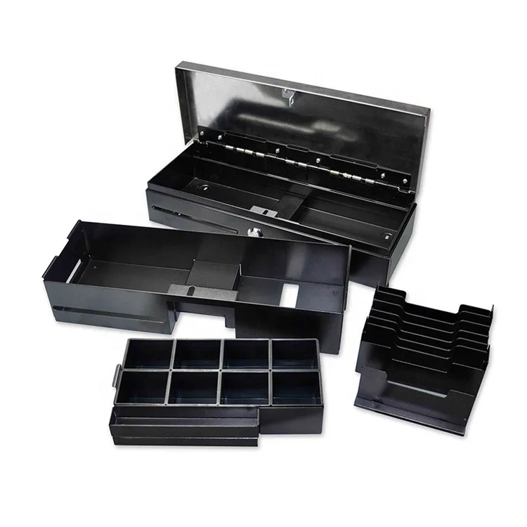 FT-460 Pos system metal material 3-position lock mini flip top cash drawer