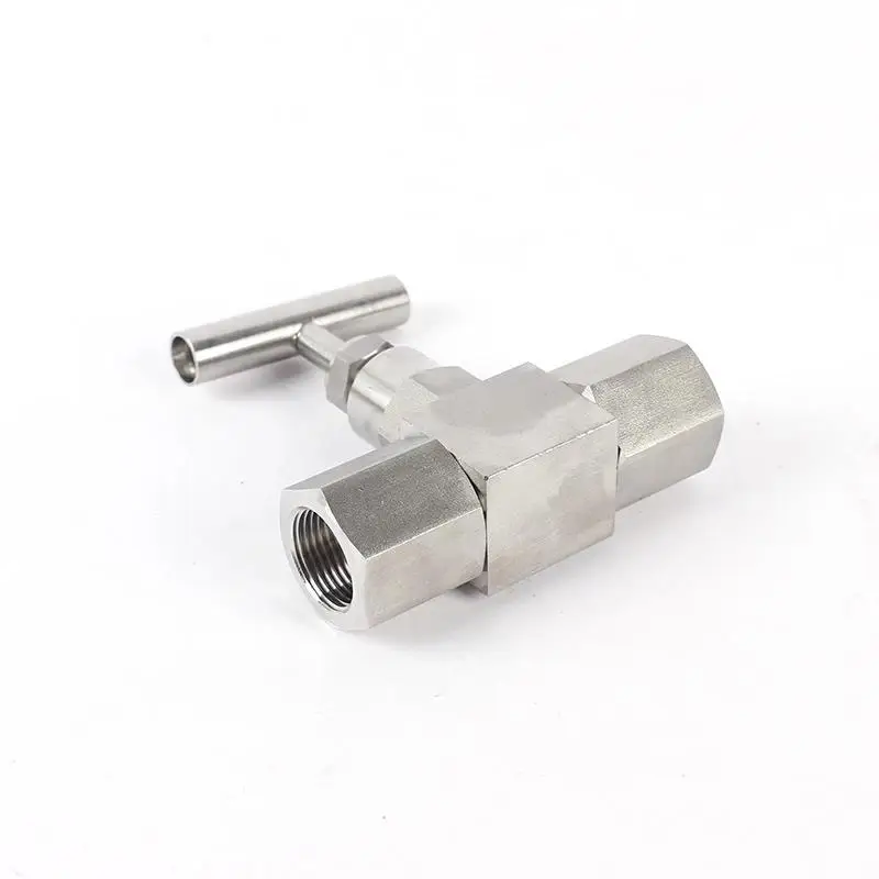 Hydraulic Straight Needle Valves with Female to Male Connections In-Line Design for Optimal Flow Regulation