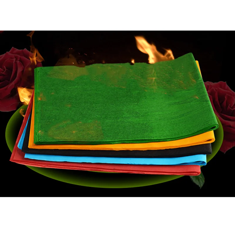 Популярные маг любимый этап волшебный трюк реквизит закрыть огневая бумага