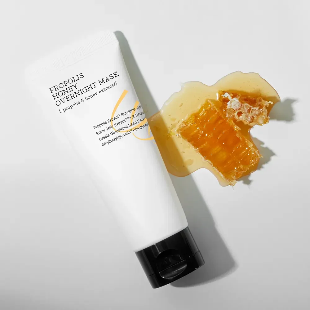 Korean Skin Care Full-effect Propolis Honey Sleeping Mask Moisturizing Softening Face Care Beauty Products Facial Mask