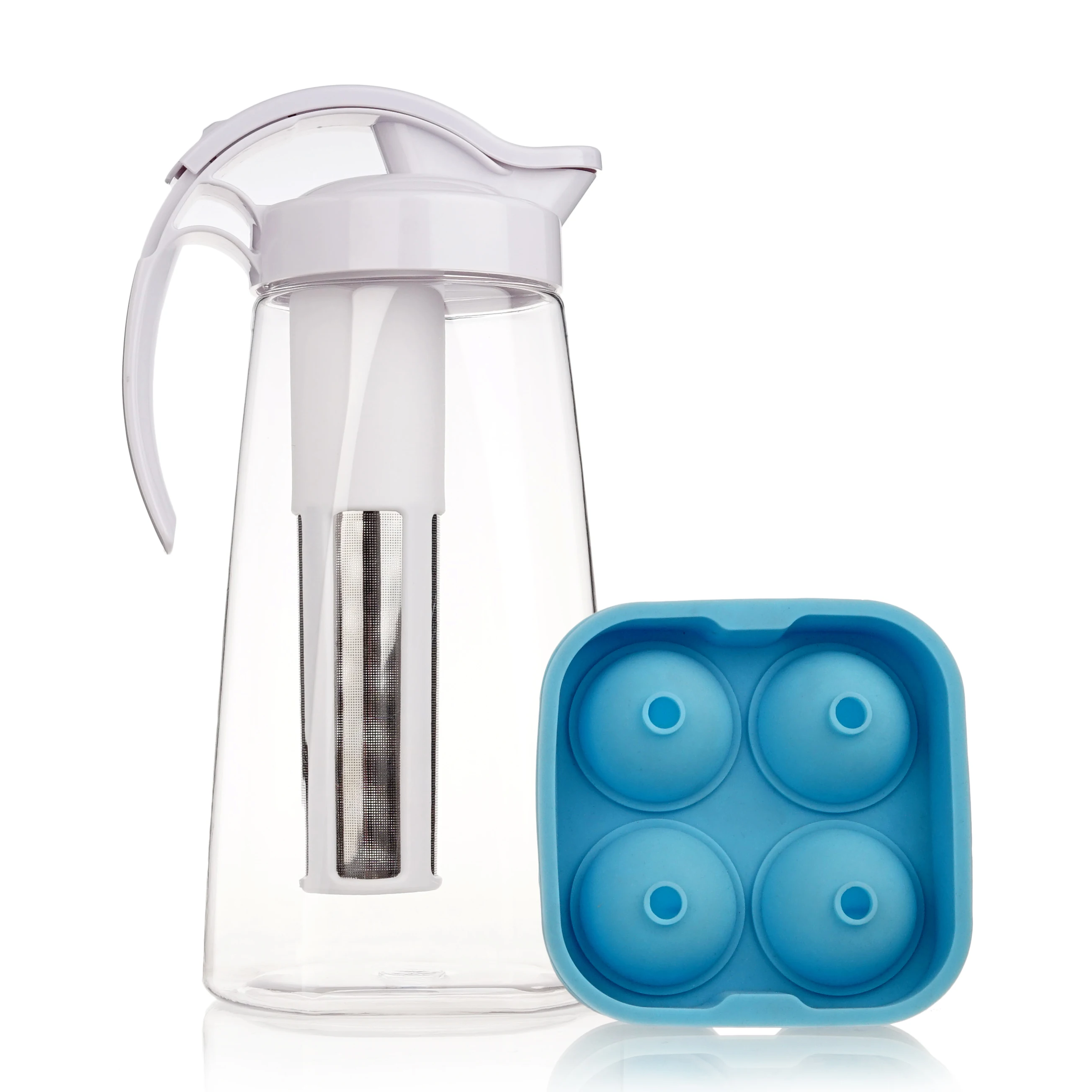 2.2L Household Water Filter Jug Pitcher Tritan Water Purifier BPA Free Filter ImpuritiesTea Strainer