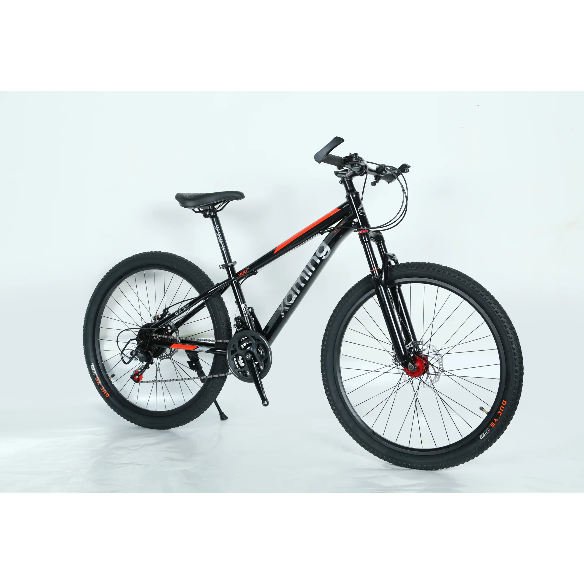 adult mountain bike 21 speed shock absorbing fork multicolor optional unisex universal sports bicycles