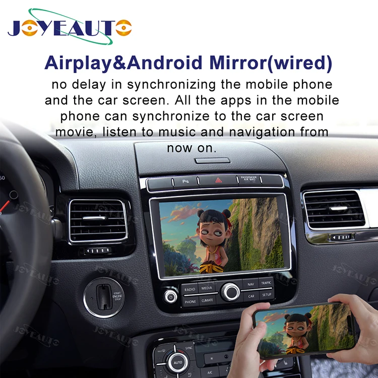 Joyeauto Wireless Carplay Airplay Adapter for 2010-2016 Volkswagen Touareg volkswagen touareg 2014 carplay
