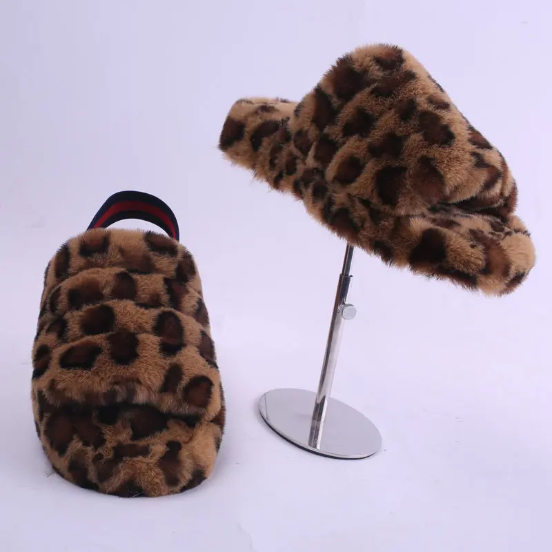 
2021 wholesale women furry slides sandal fur sandals fur slide slipper 