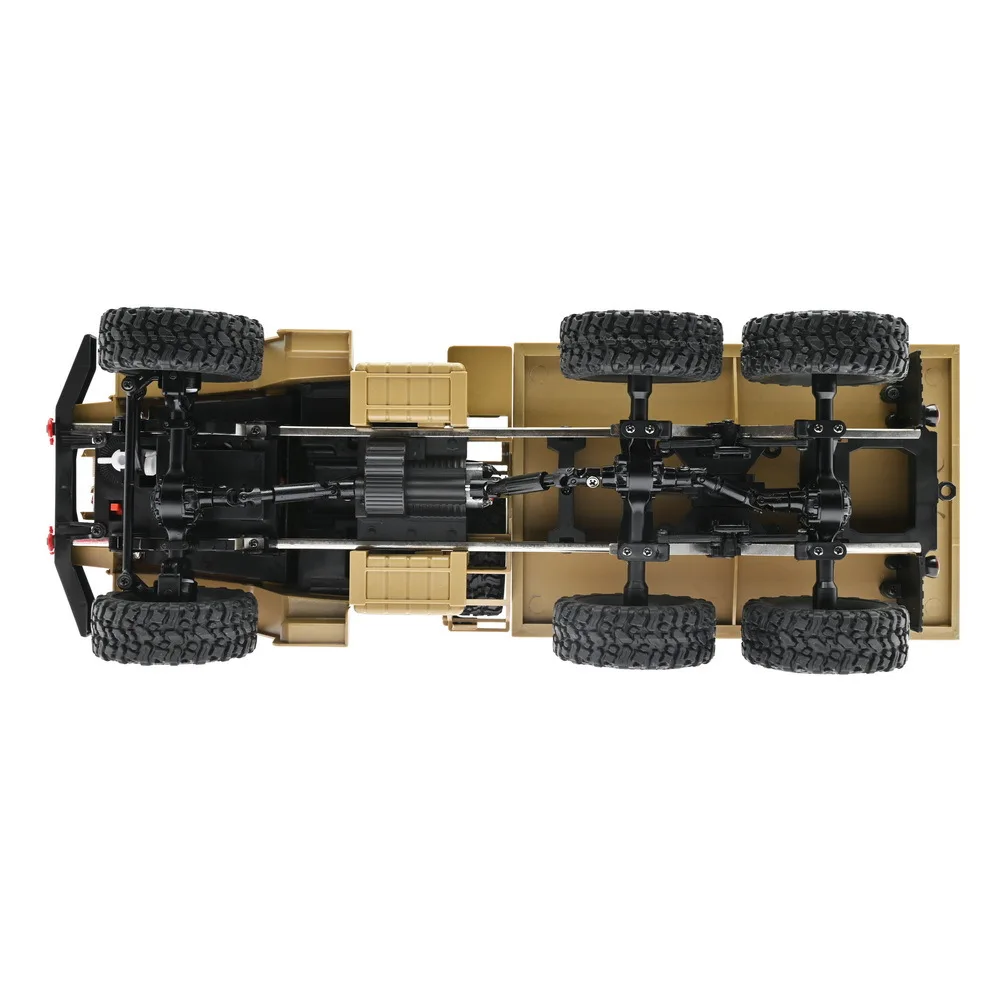 WPL B16 2.4g 6wd rc truck military 6 wheels