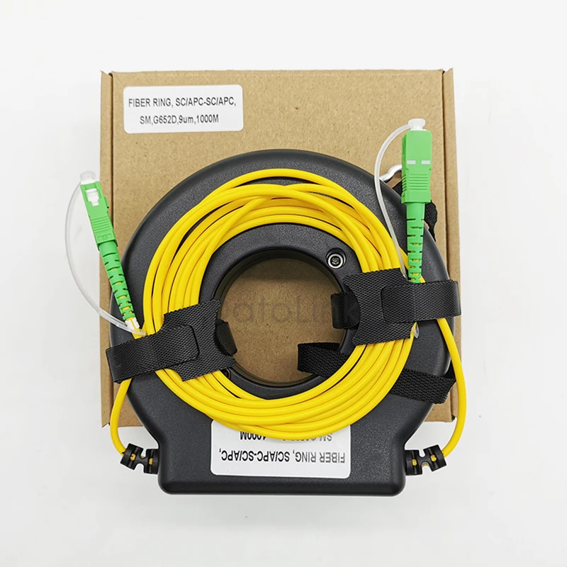 Оптический SC APC UPC OTDR 500 м/1 км/2 км SM ММ кабель запуска коробка волокна кольцо