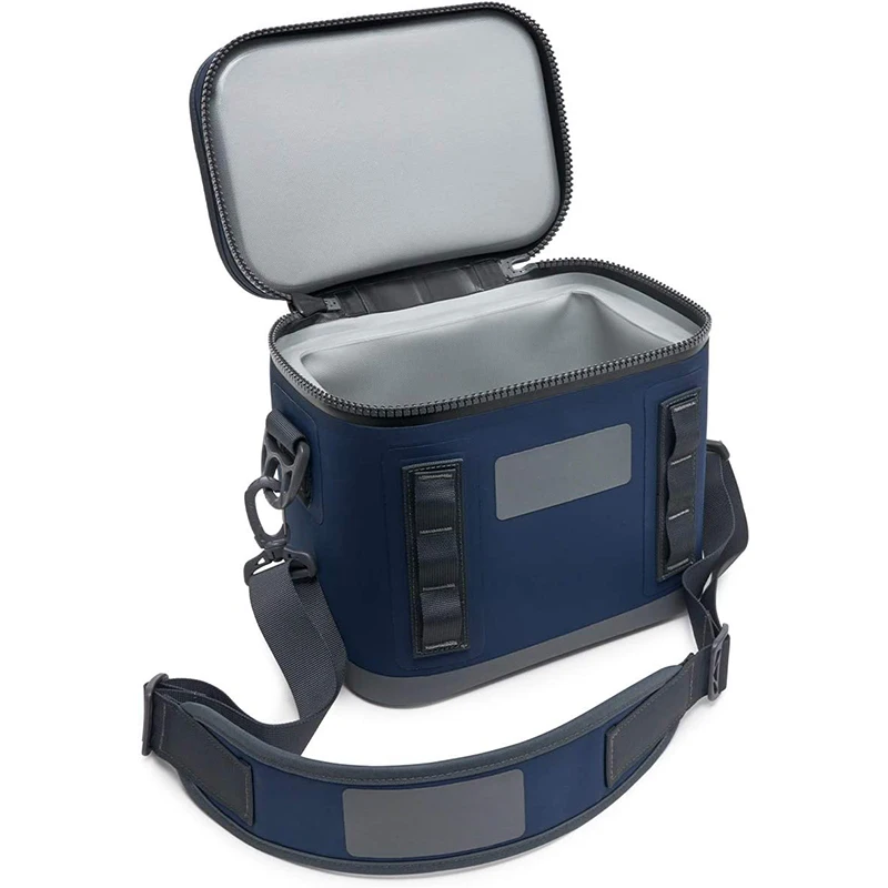 16 Cans Soft Sided Portable Cooler Bag with Leak-Proof Waterproof Zipper Lightweight for Camping Picnic Road Trip, Beach