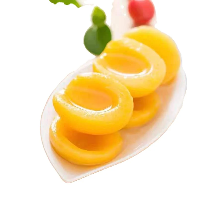 Китайский завод новый урожай 3000 г хлебобулочные консервированные продукты A10 желтый персик нарезанные кубики половина половины веса в
