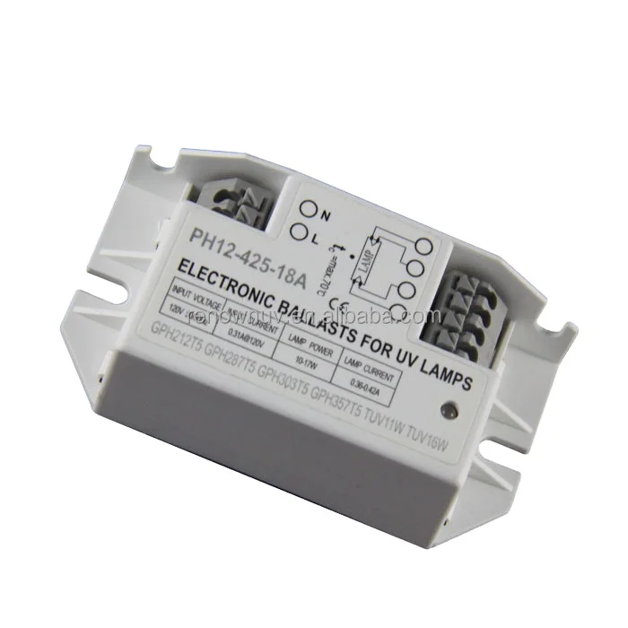 Electronic ballast for TUV11W TUV16W UV lamp lighting 110V power supply ballast