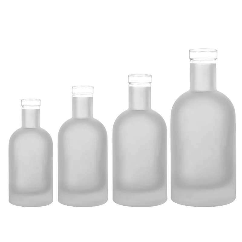 wholesale small liquor bottles with cork nordic bottles 750ml 375ml 200ml 500ml liquor bottle manufacturer