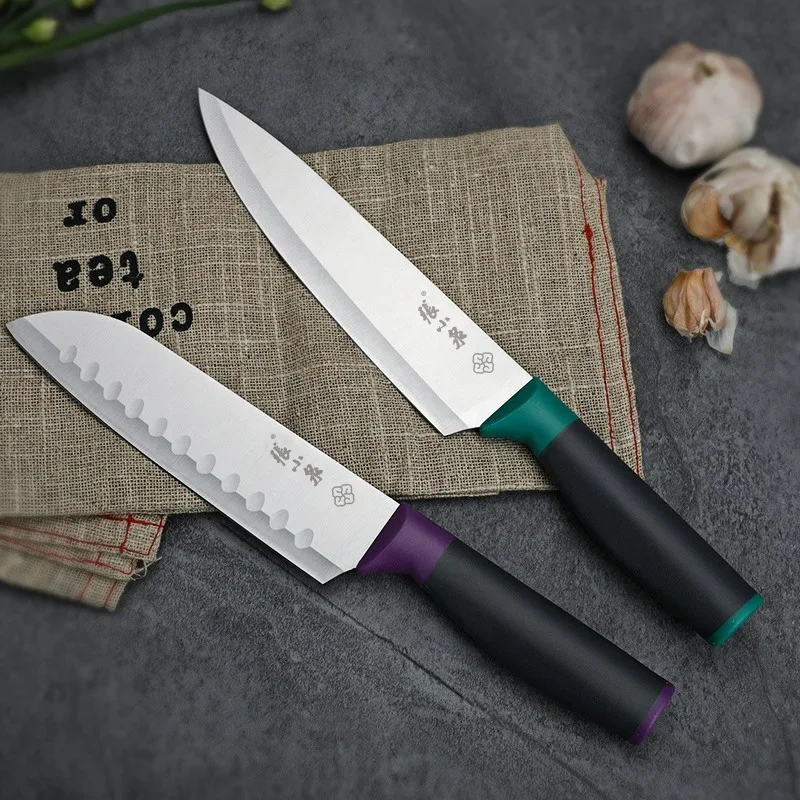 7 inch Kitchen Knife Ultra Sharp Japanese Chef Knife Stainless Steel 3Cr13 Ergonomic PP Handle santoku knife
