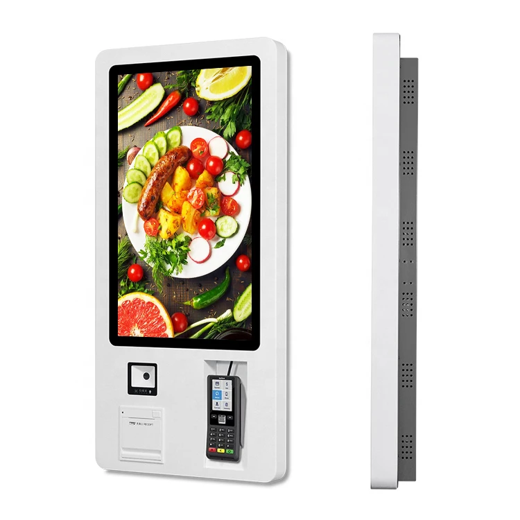 32 дюйма самообслуживания с сенсорным управлением и android pos-терминал