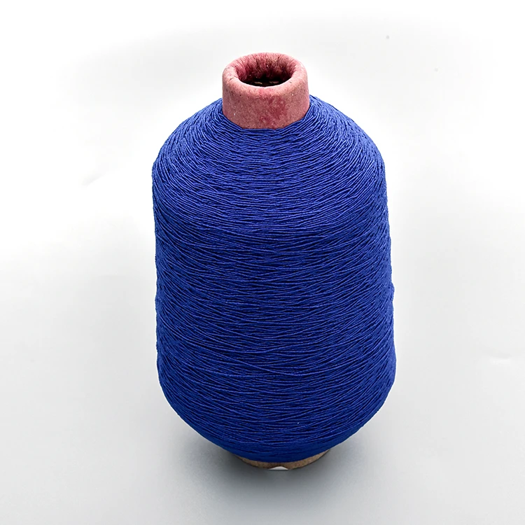 420D 560D 840D polyester covered yarn elastic thread spandex double covered yarn for Smocking stitch for wholesale