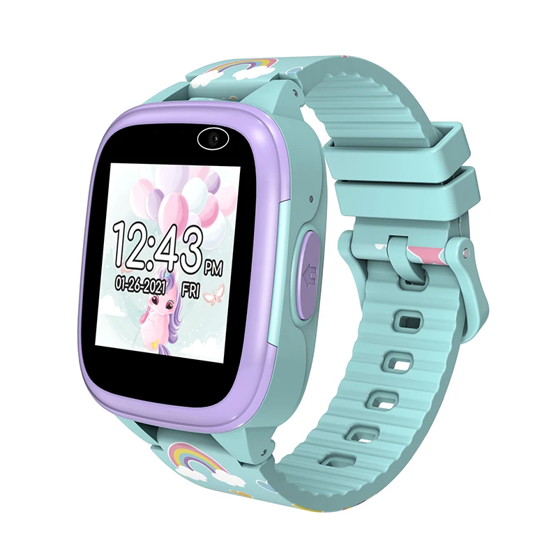 XA13 OEM Custom Logo Children Smart Watch Wrist Kids Smart Watch with Games Music Player Alarm Clock Pedometer Dual Cameras