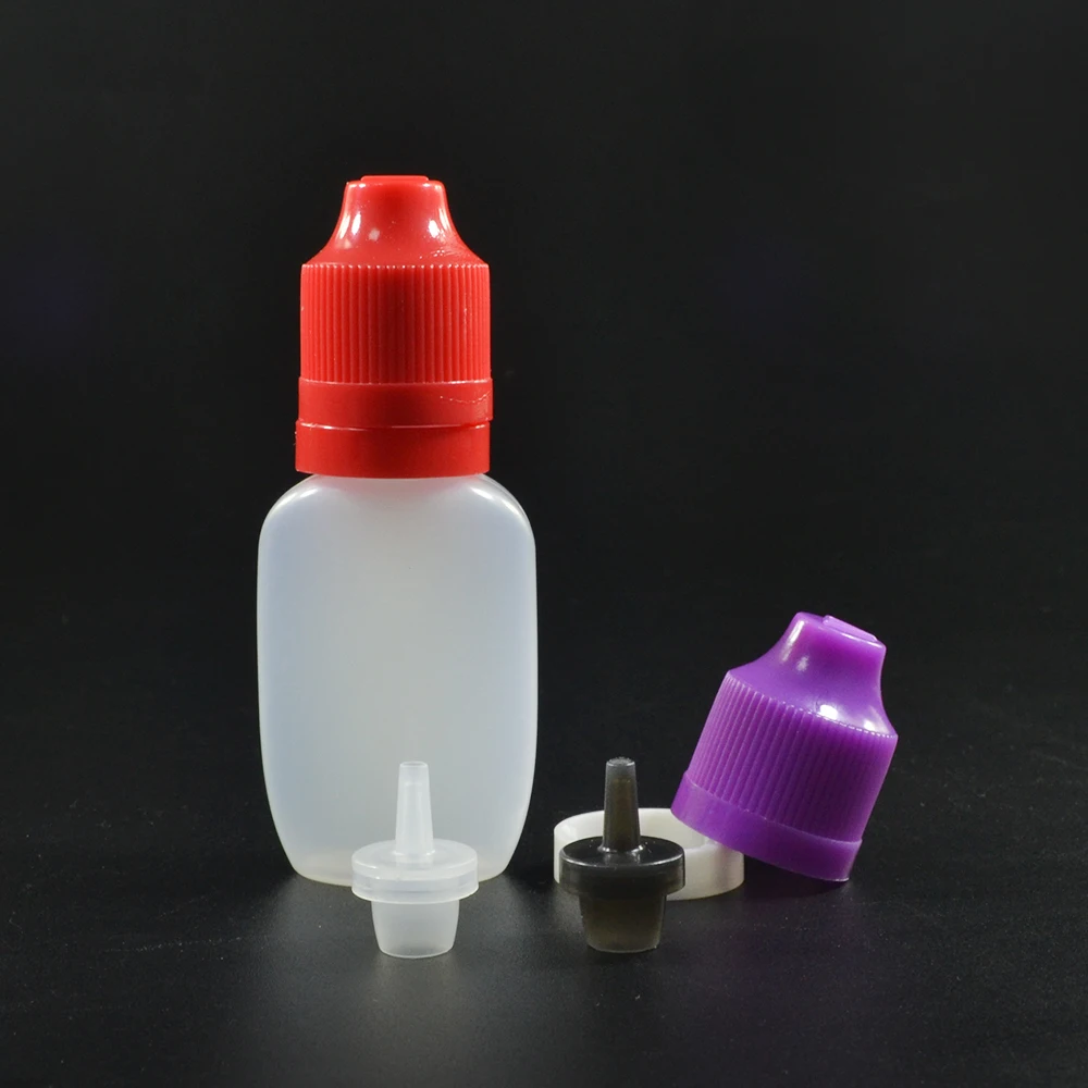 10 ml 20 ml 30 ml 50 ml 60 ml 100 ml Little small squeeze mini condiment factory price bottle for eye dropper
