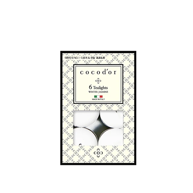 cocodor scented Tealight candle 6pcs, home decoration, Garden Lavender