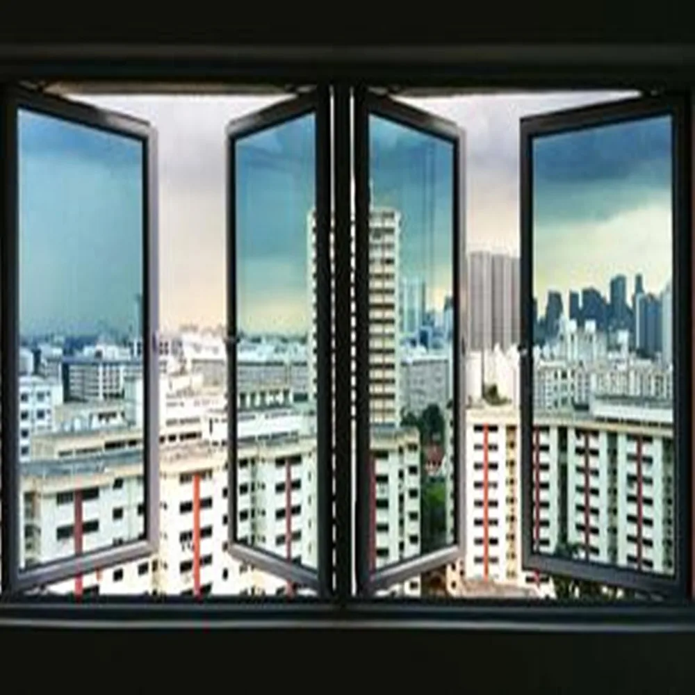 Aluminum turn and tilt window