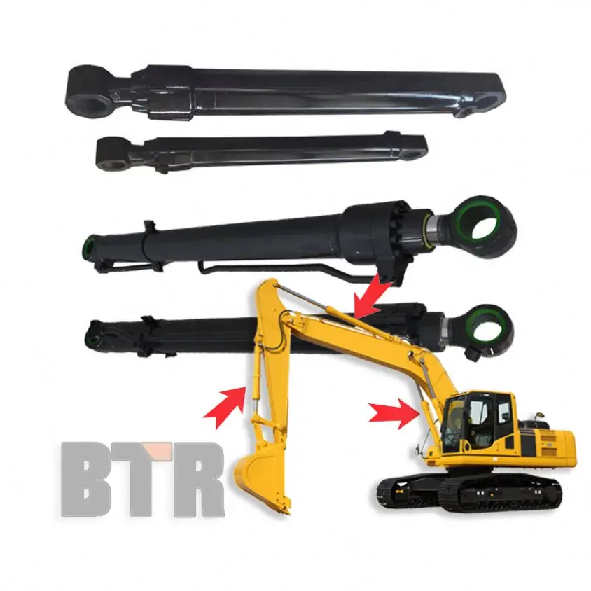 SK200 8 SK210 8 SK210 9 Boom Cylinder YN01V00151F2 Kobelco excavator bucket cylinder