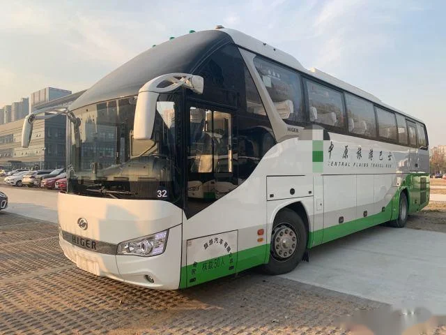 Китайский роскошный автобус на 50 сидений Подержанный Higer KLQ6122