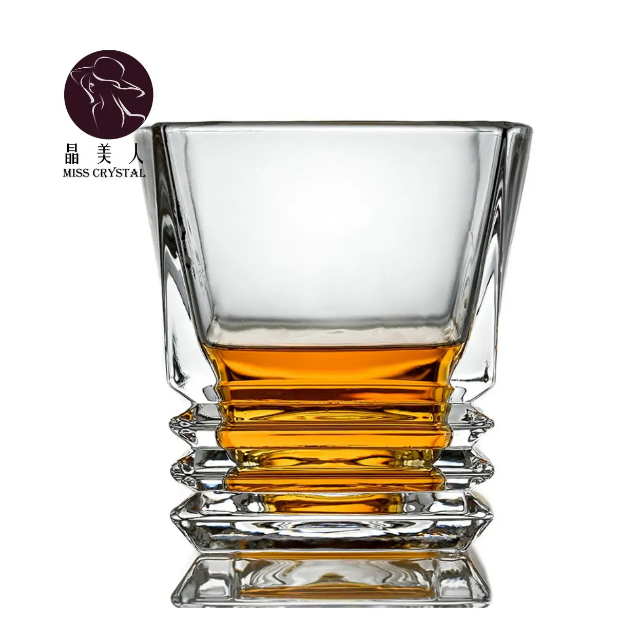 Brand Wine Glass Lead-free Transparent Crystal Beer Whiskey Brandy Vodka Cup Multi Pattern Drinkware Bar Gifts