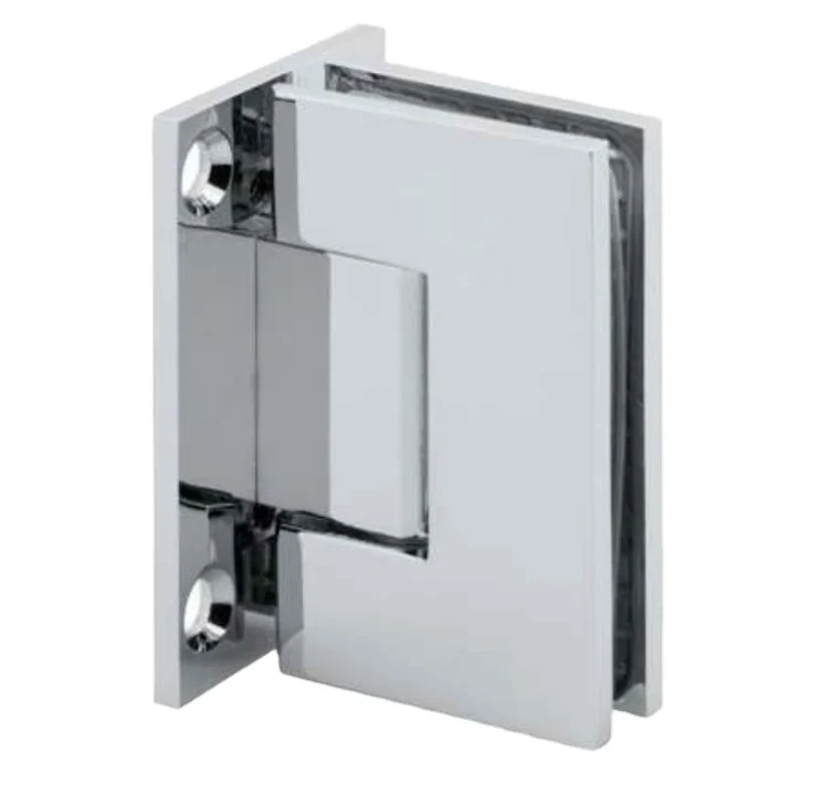 High quality Square 90 Degree Brass glass shower door locking hinge with competitive price