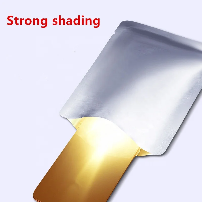 Extra Thick Heat Sealable Recyclable High Barrier Hot Seal Food Storage Mylar Matte Aluminum Foil vacuum Bags for seeds
