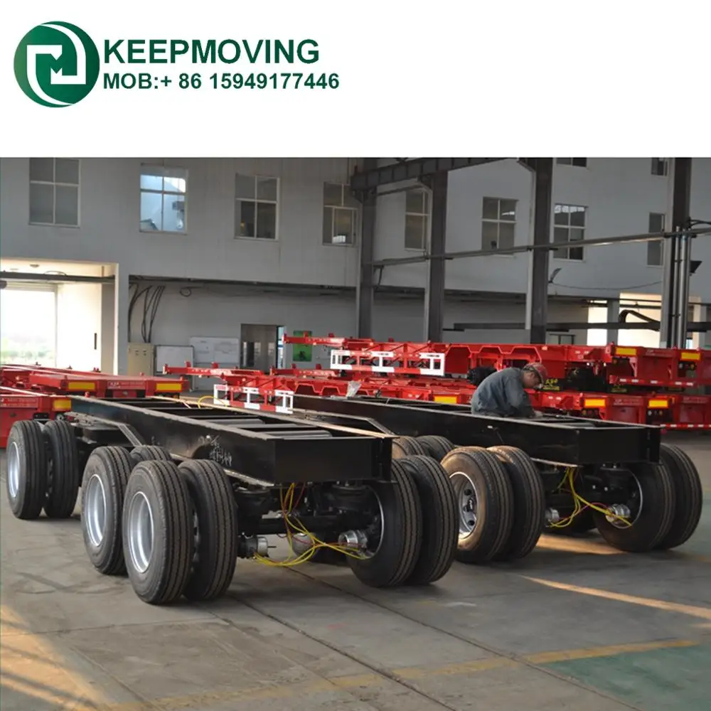 2 Axles Dolly Trailer Truck With Fifth Wheel For Australia Market